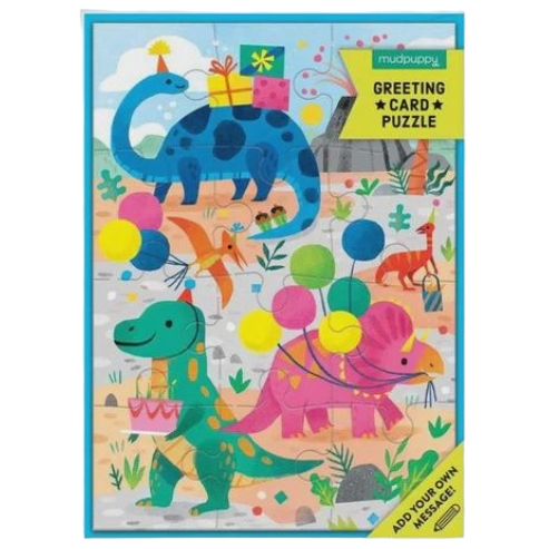 CB Dino Party Greeting Card