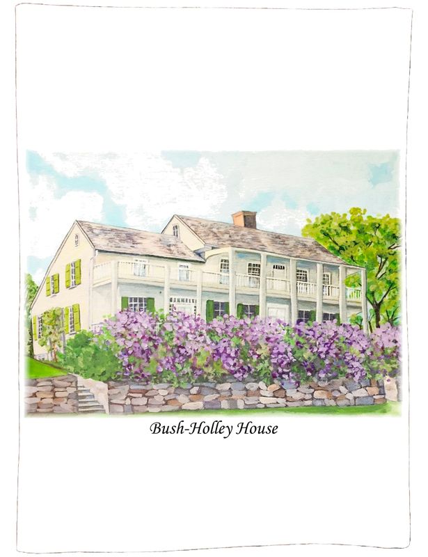 PC Bush Holley House Towel