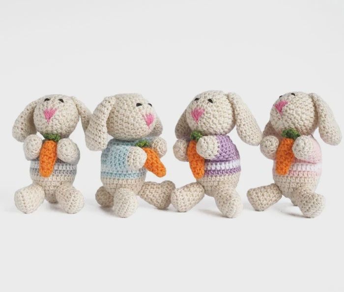MC Crochet Bunny with Sweater