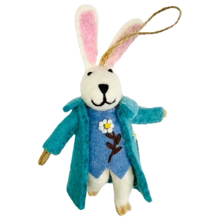 WR Colorful Easter Bunny Ornament