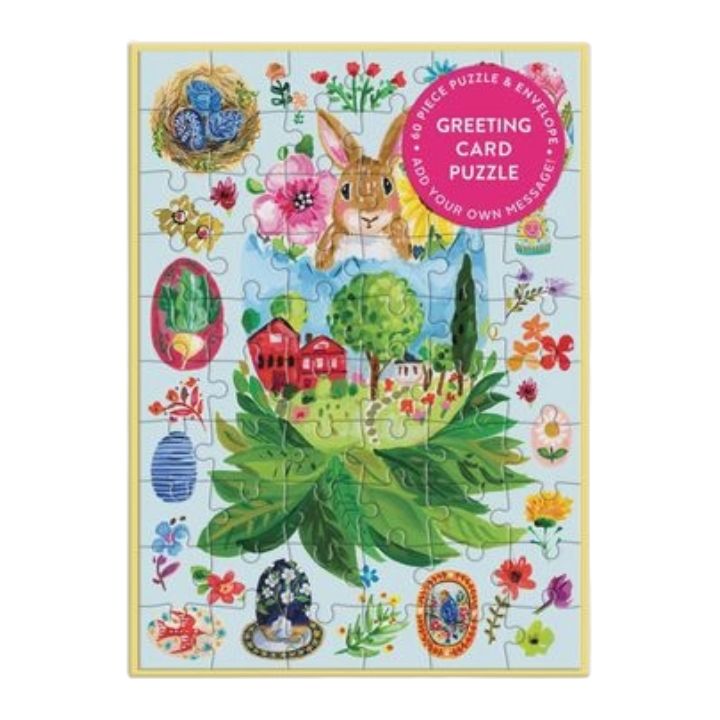 CB Artisanal Eggs Greeting Card Puzzle