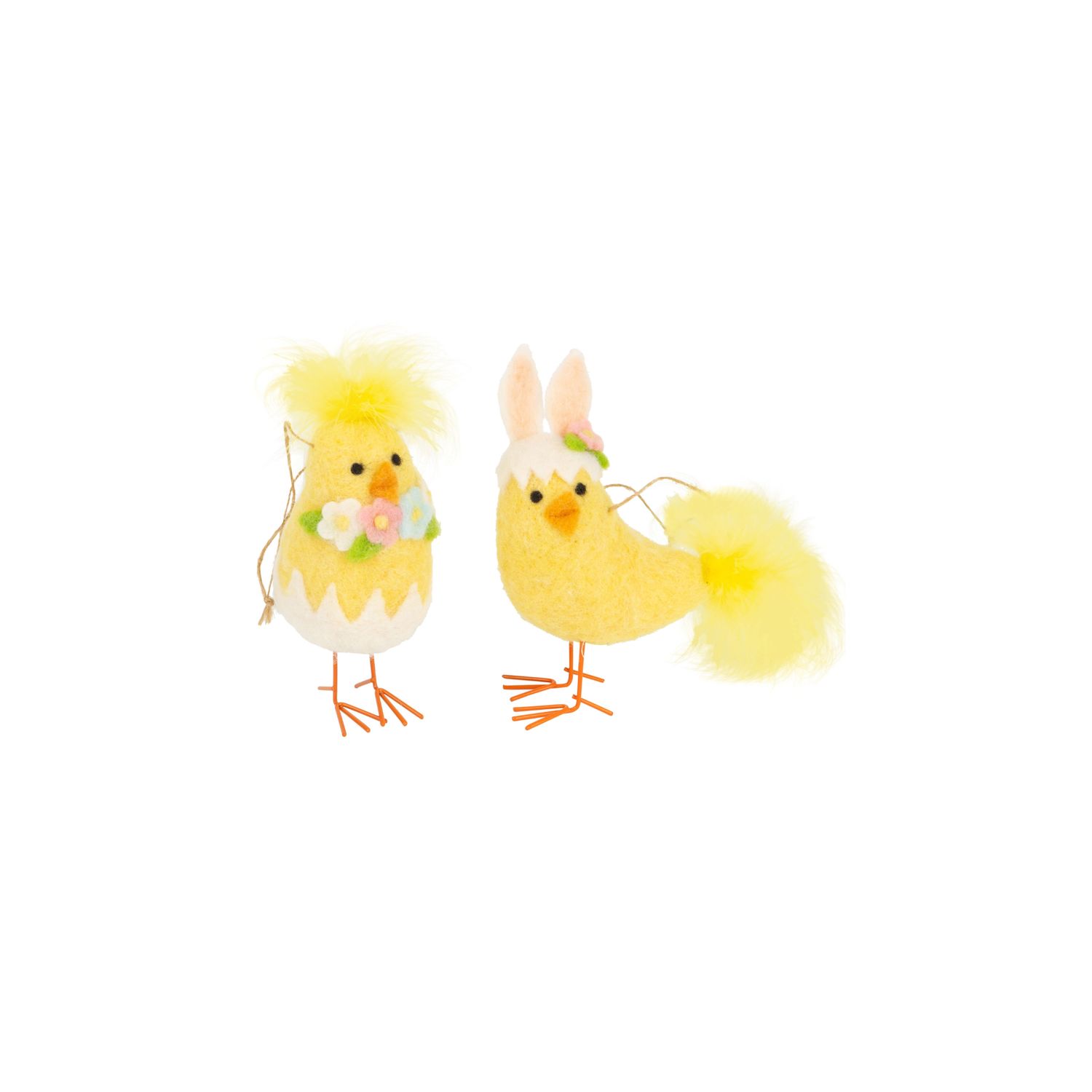 OPT Chick Felt Ornament