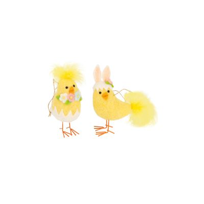 OPT Chick Felt Ornament