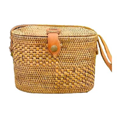 WR Sewing Basket Round Top
