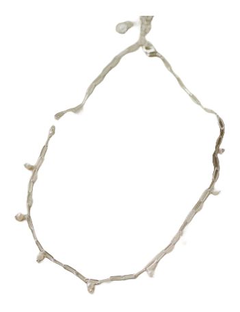 GJ Beatrice Silver Pearl Necklace