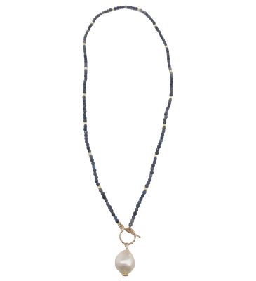 ID Carol Blue Sapphire Gem Necklace