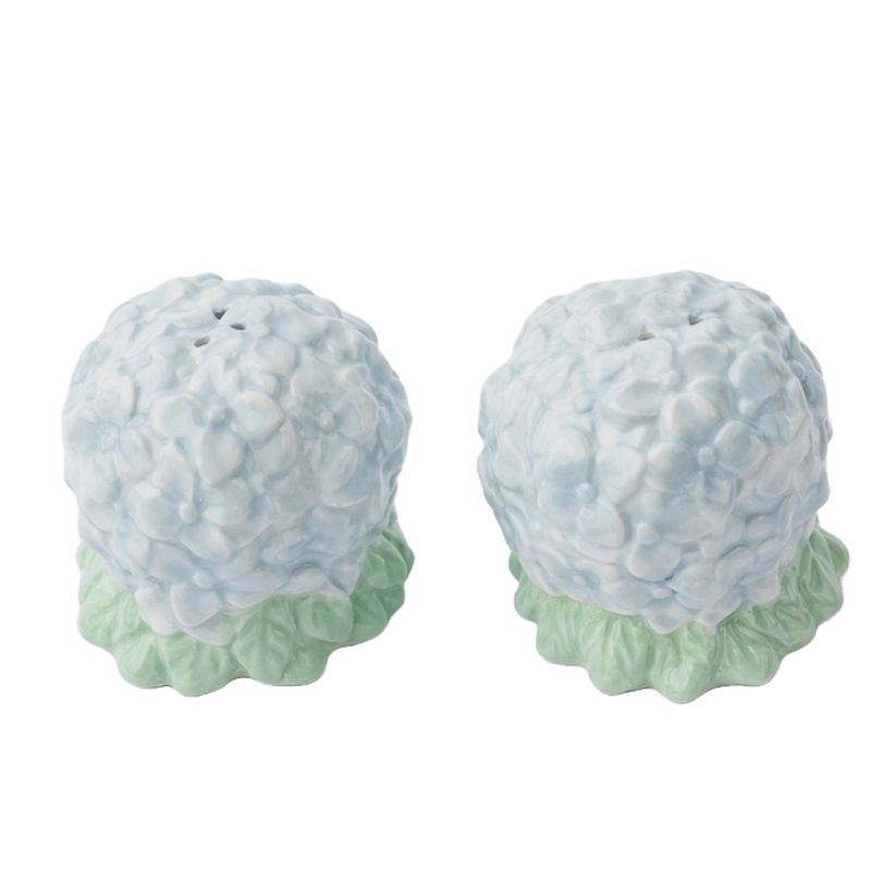 8O Hydrangea Salt &amp; Pepper Shaker Set