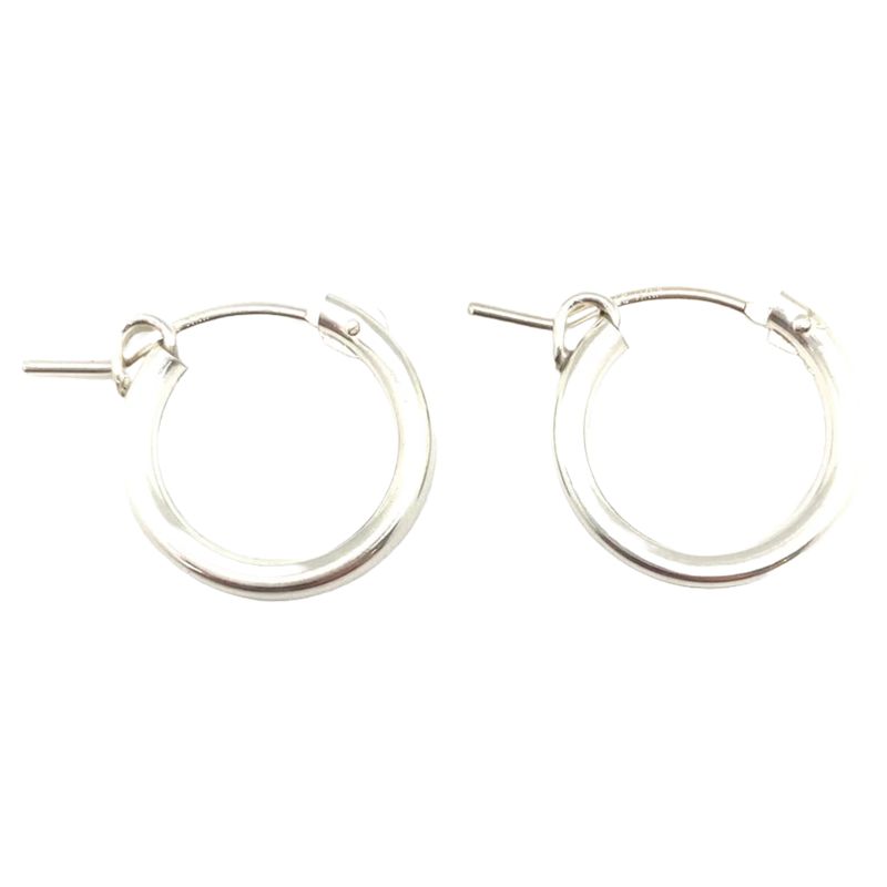 ID Nina Silver Small  Hoop Earring