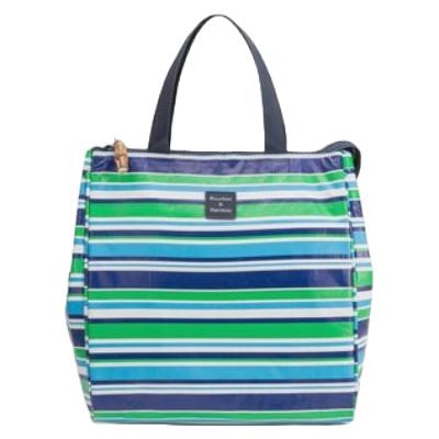 BB Blue Stripe Lunch Tote