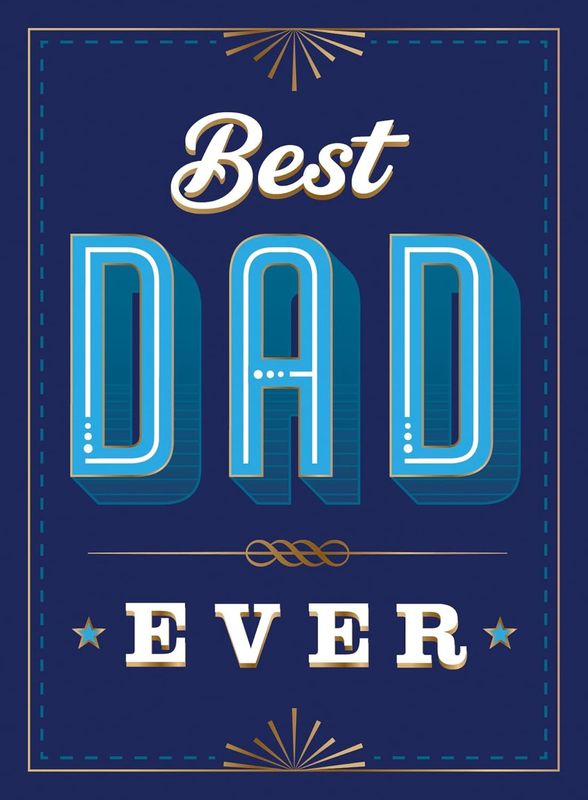 WMP Best Dad Ever Gift Book