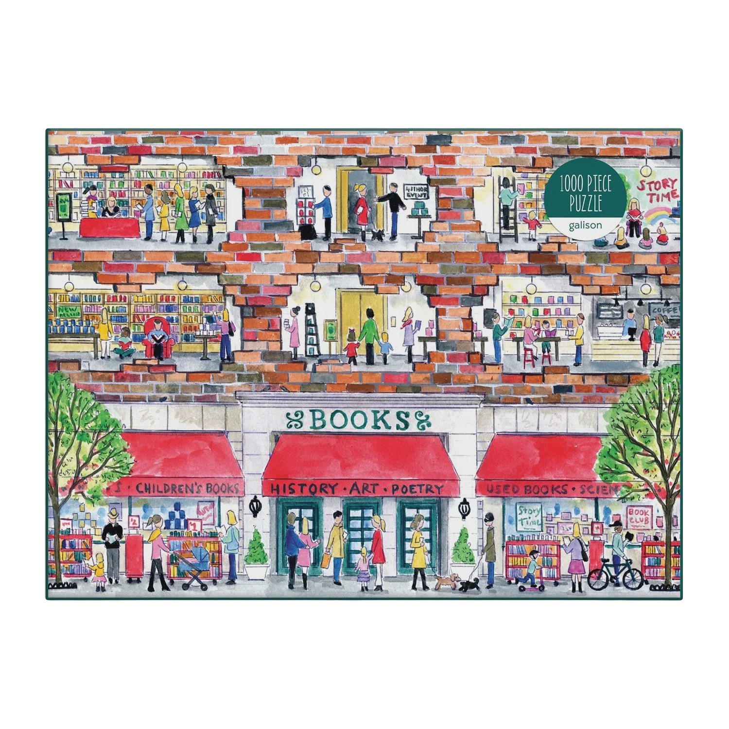 CB A Day at the Bookstore 1,000 PC Puzzle