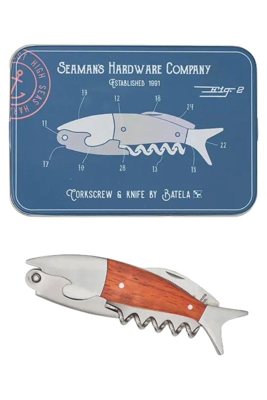 BA Fish Pocket Knife &amp; Bottle Opener