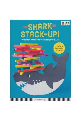 CB Shark Stack-Up! Wood Balancing Game