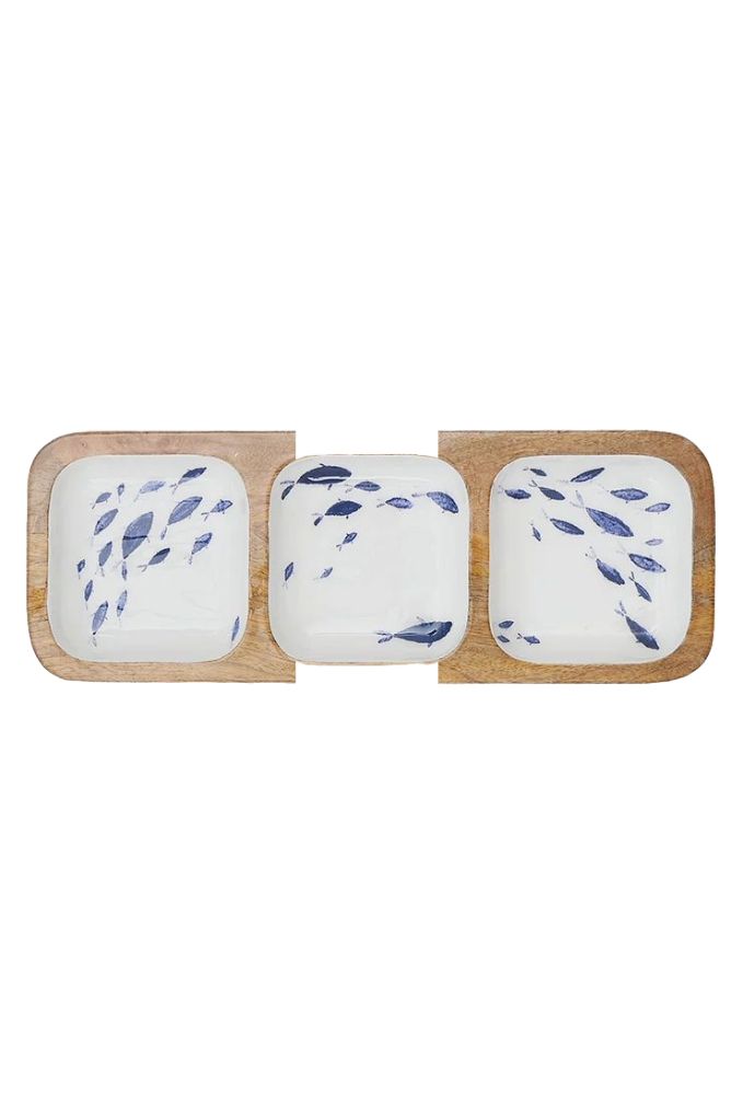 BA School of Fish 3-section Dish