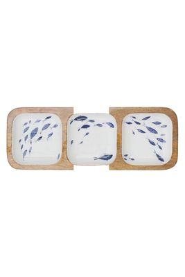BA School of Fish 3-section Dish