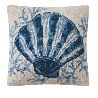 PH Scalloped Shell Hook Pillow
