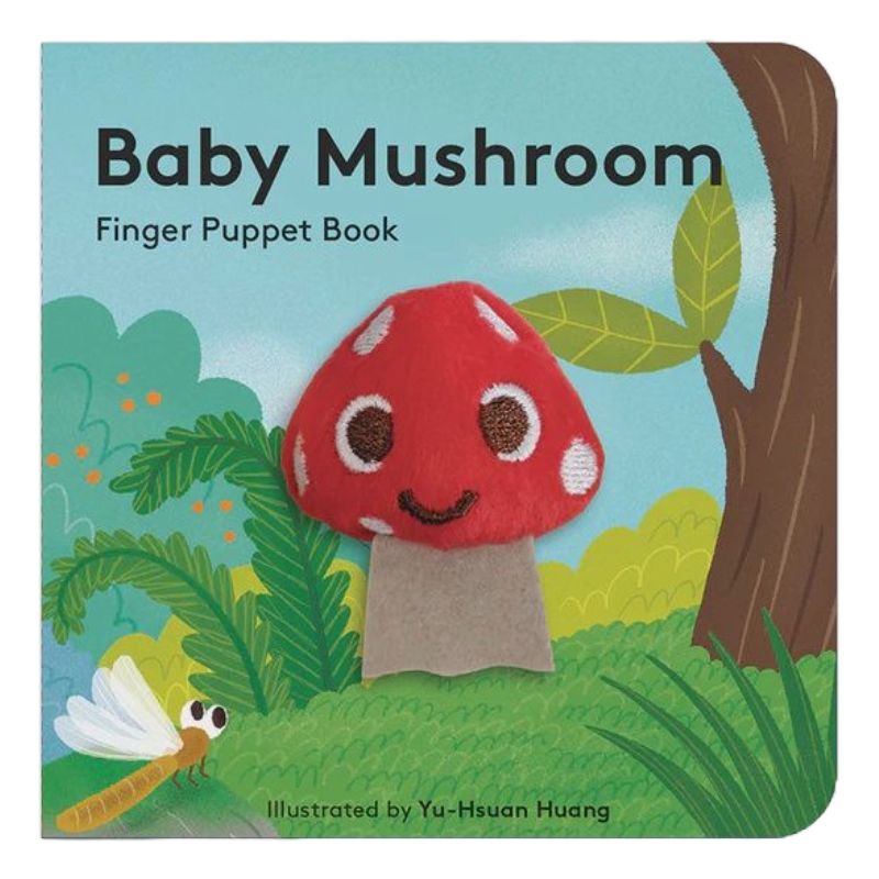 CB Baby Mushroom Finger Puppet Book
