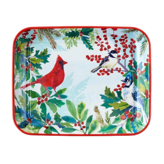 ON Holiday Bird Tray