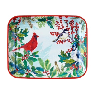 ON Holiday Bird Tray