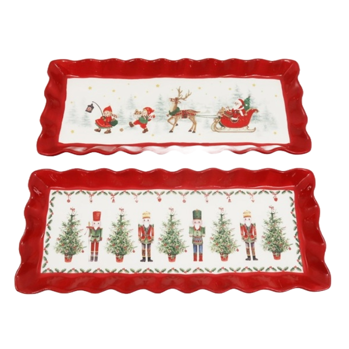 ON Ruffled Edge Tray