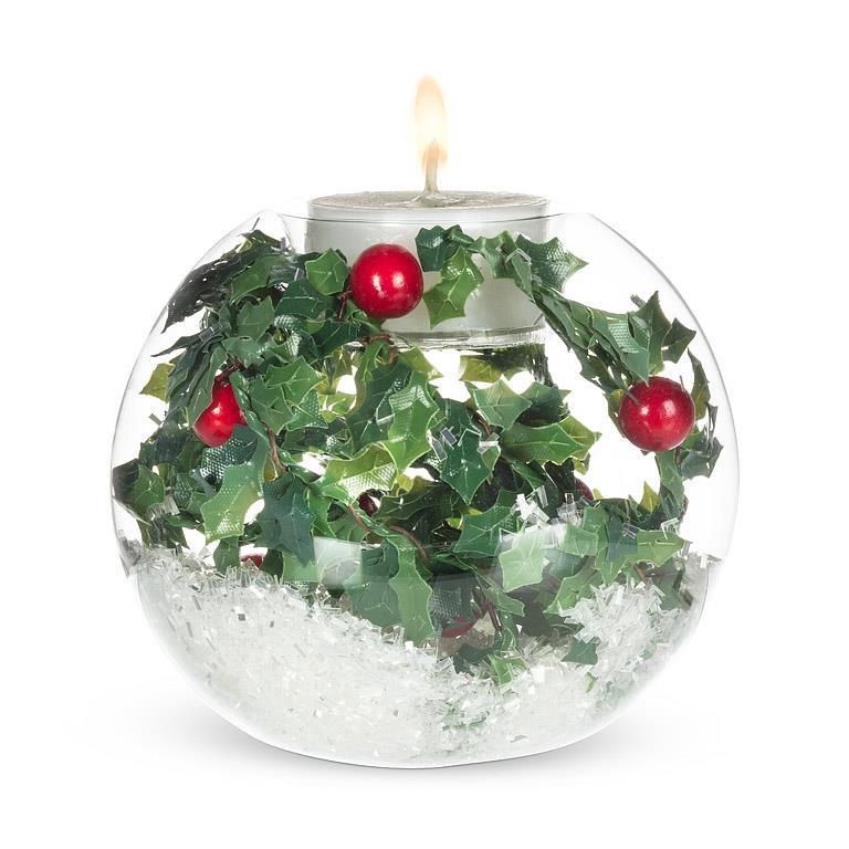 AB Holly &amp; Snow Ball Votive