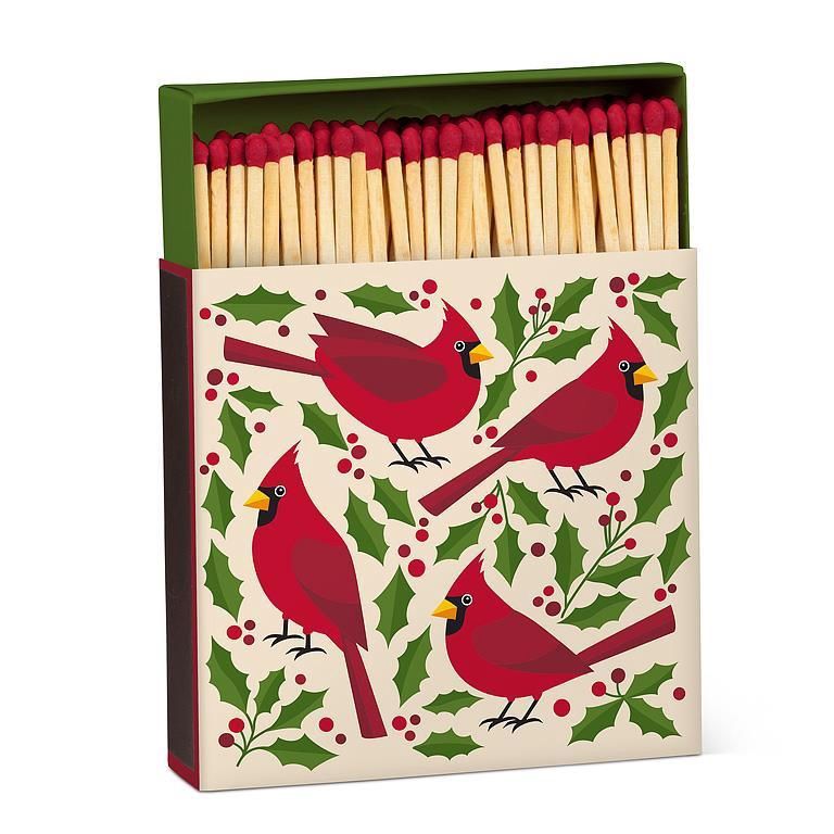 AB Cardinal &amp; Holly Matches