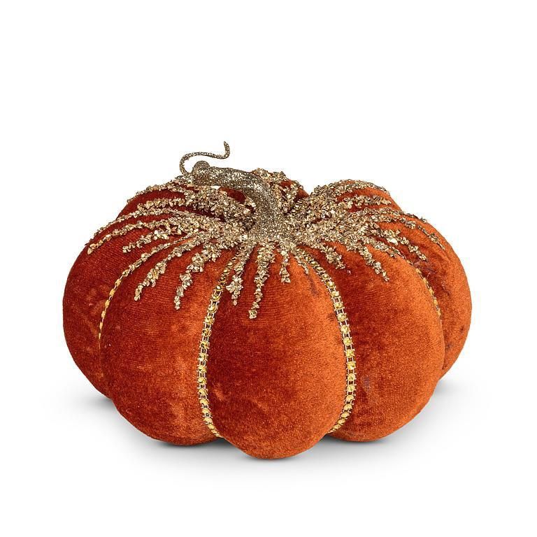 AB Medium Pumpkin With Glitter