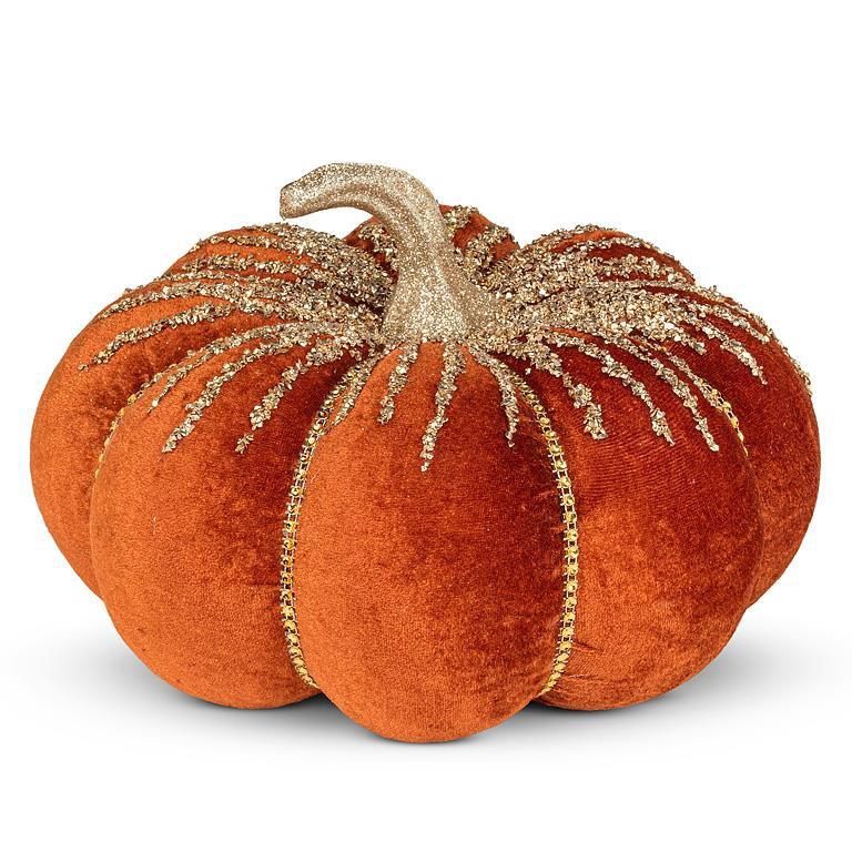 AB Large Pumpkin with Glitter