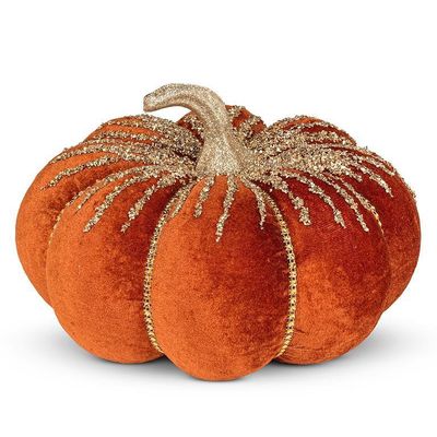 AB Large Pumpkin with Glitter