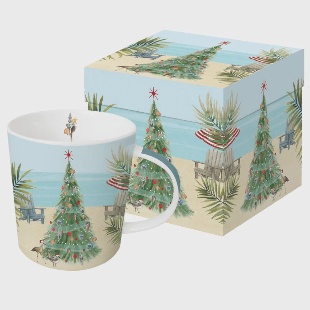 PPD Christmas Beach Boxed Mug