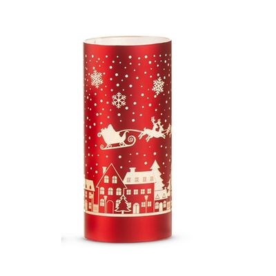 RAZ Lighted Christmas Town Lantern, 8&quot;