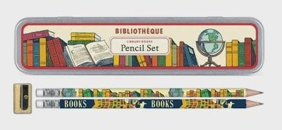 CAV Library Books Pencil Set