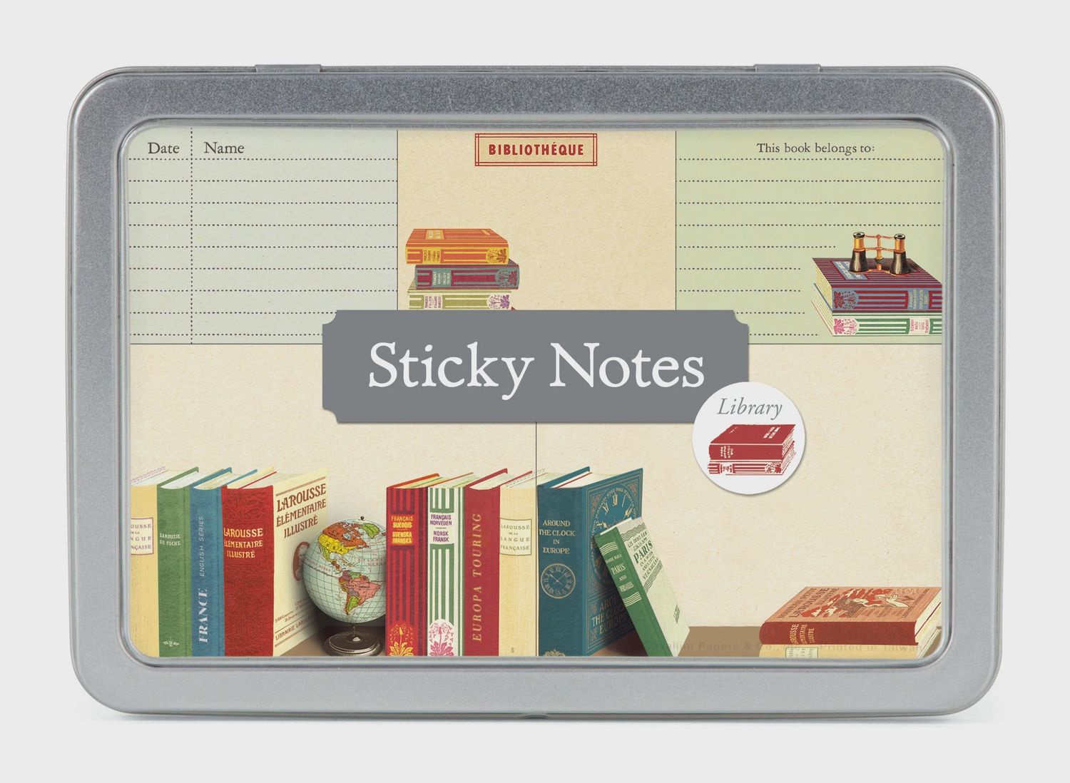 CAV Library Books Sticky Notes