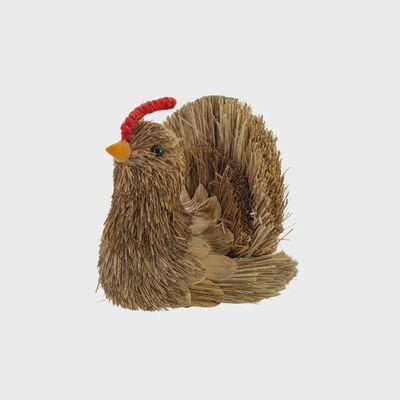 BI Mini Natural Turkey Ornament
