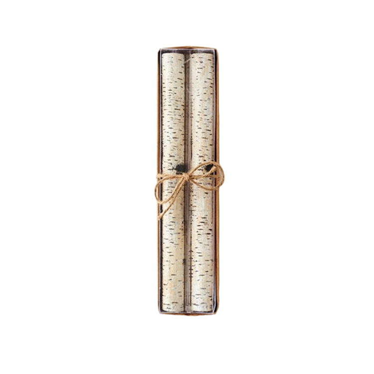 ON Birch Taper Candle, Boxed, 10"