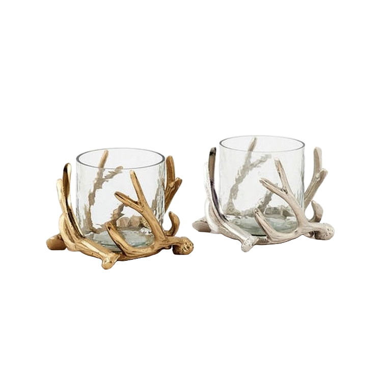 ON Antler Hurricane Candleholder
