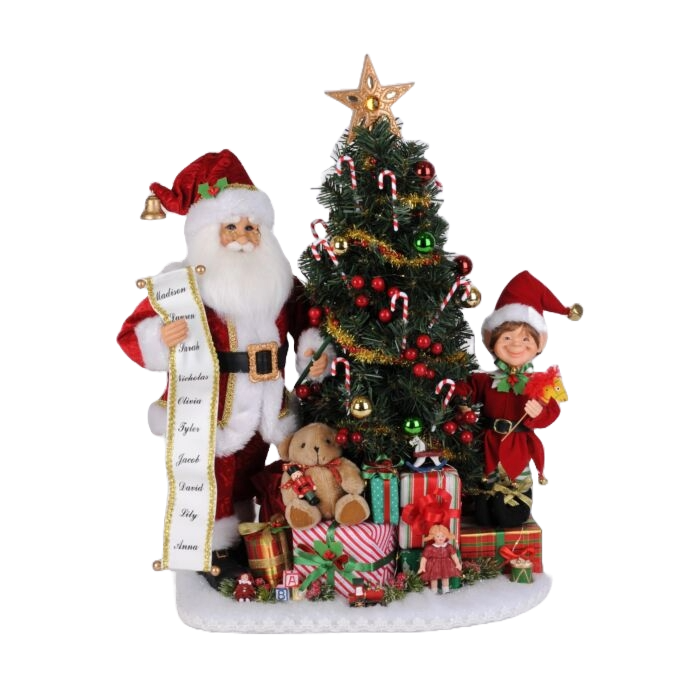 KDO Lighted Christmas Presents Santa