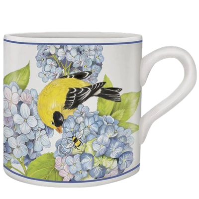 MLT Hydrangea Finch Mug