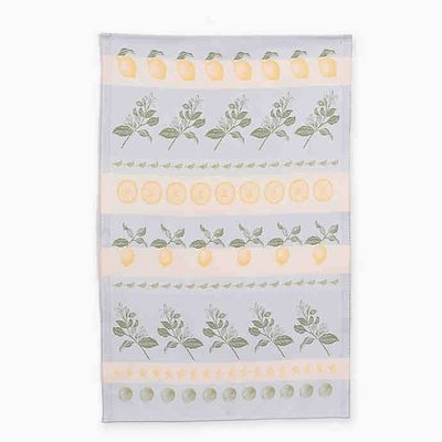MI Jacquard Tea Towel Lemons Limes