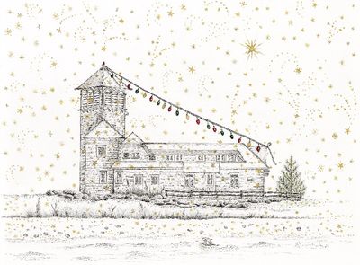 GBA Chimes Building Boxed Note Cards