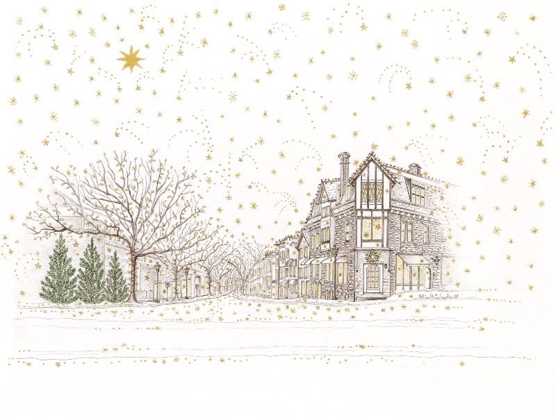 GBA Greenwich Avenue Boxed Notecards