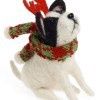 ADV Xmas Dog with Antlers