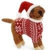 ADV Dog with Red Sweater Ornament