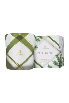 TH Frasier Fir Frosted Plaid 6.5 oz. Poured Candle