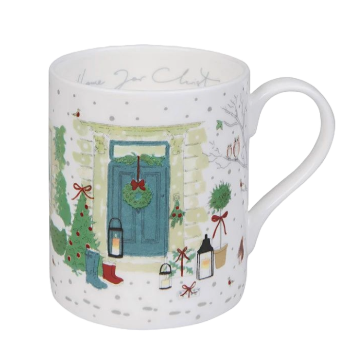 SA Holly &amp; Berry Home for Christmas Mug