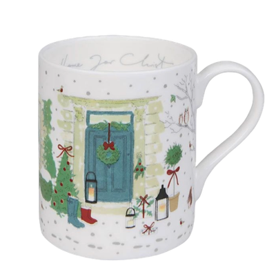 SA Holly &amp; Berry Home for Christmas Mug