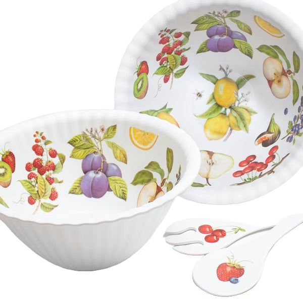MLT Fruit Melamine Bowl w/Serveware