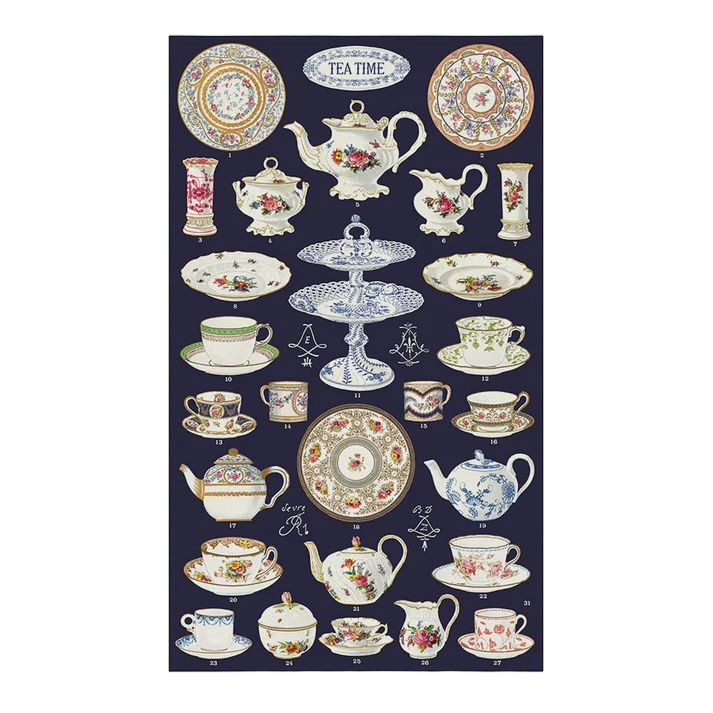 CAV Tea Time Tea Towel