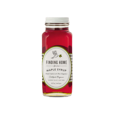 FH 8 oz.  Organic Maple Syrup - Farmhouse Bottle