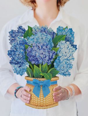 FP Nantucket Hydrangea Bouquet Greeting Card